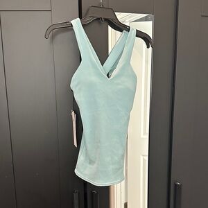 ALO Yoga Light Blue Tank Top